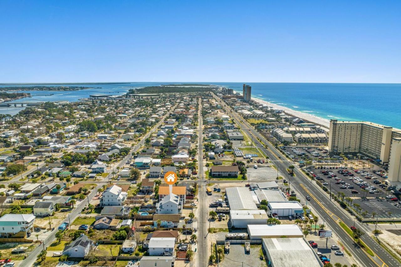 パナマシティービーチ Teal Waters Gulf View With Private Poolヴィラ エクステリア 写真